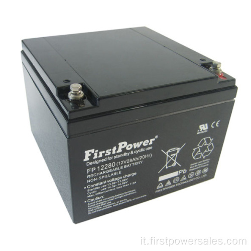 Riserva batteria tosaerba batteria 12V 28AH